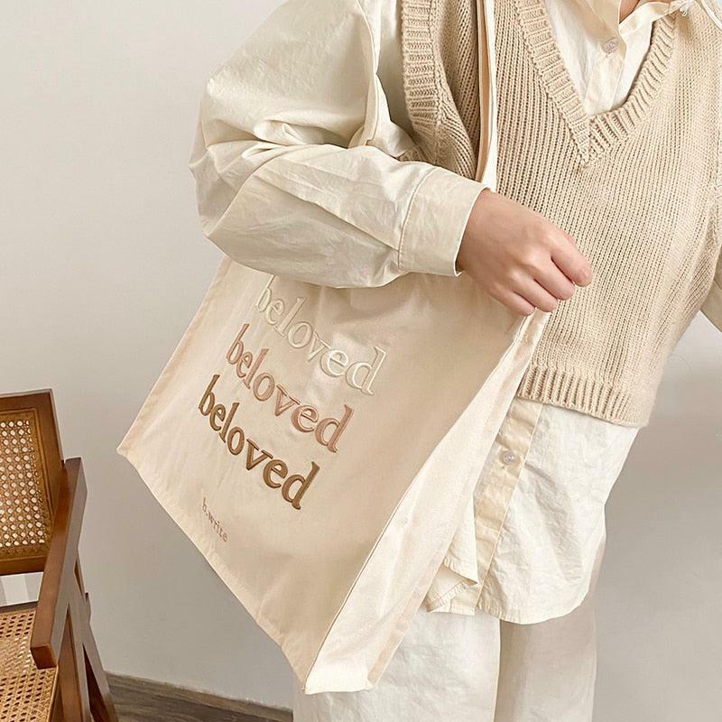 Beloved Y2K Fashion Cloth Bag - Trendy 2000s Style for Every Occasion