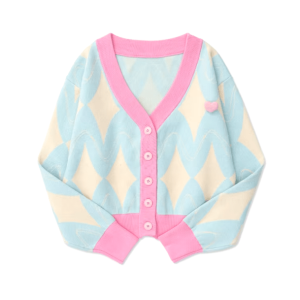 Candy Floss Pastel Sweater - Y2K Fashion Essential for 2000s Style