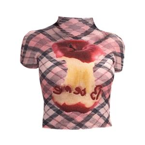 Crispy Apple Crop Top - Y2K Fashion Essential for Trendy Outfits