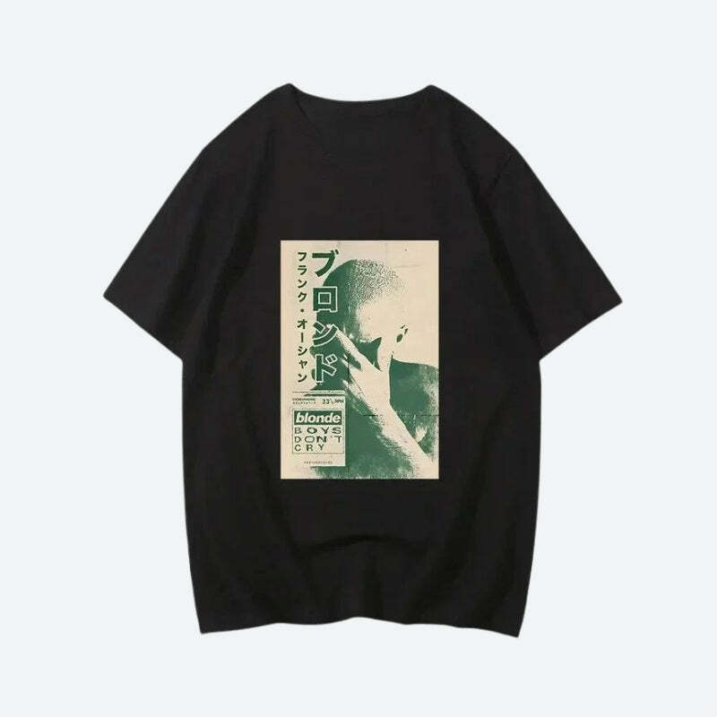 Frank Ocean Tee - Y2K Fashion Inspired 2000s Style Graphic Top