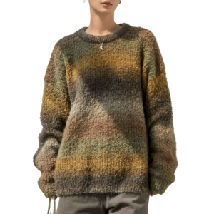 Gradient Retro Sweater - Y2K Fashion Essential for 2000s Style Lovers