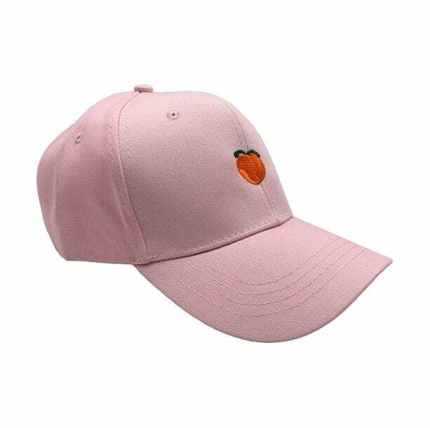 Just Peachy Y2K Trucker Hat - Trendy 2000s Fashion Accessory