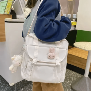 Kawaii Y2K Fashion School Backpack - Trendy 2000s Style Bag