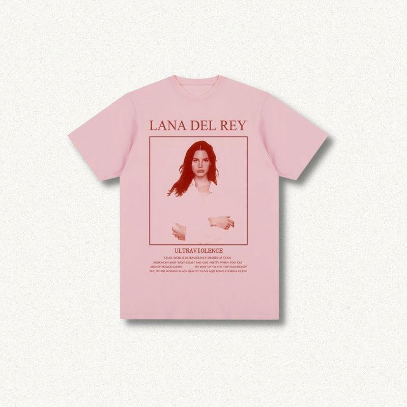 Lana Del Rey Y2K Aesthetic Tee - 2000s Fashion Inspired Top