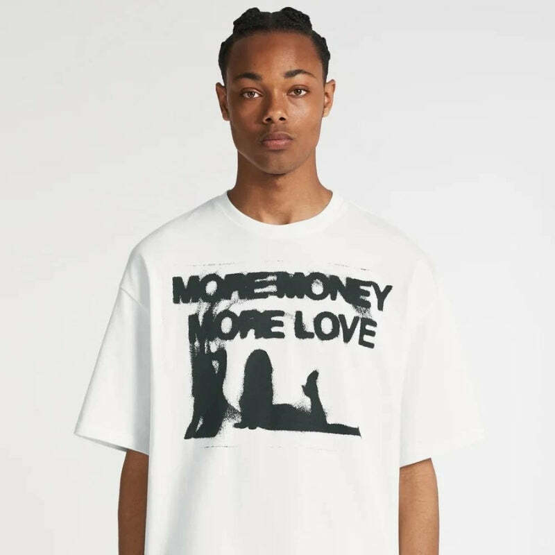 More Money More Love Tee - Y2K Fashion Statement for Trendy Outfits