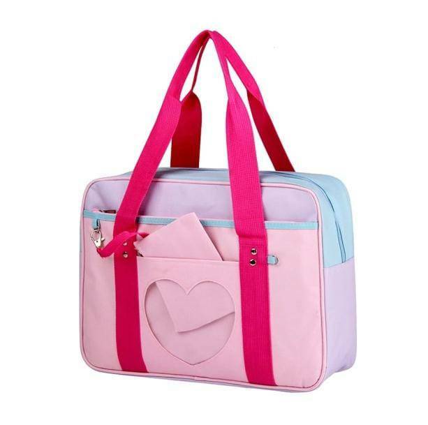 Pastel Y2K Fashion Book Bag - Trendy 2000s Style Backpack for Women