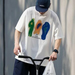 People in Aura Graphic Tee - Trendy Y2K Fashion for Iconic 2000s Style