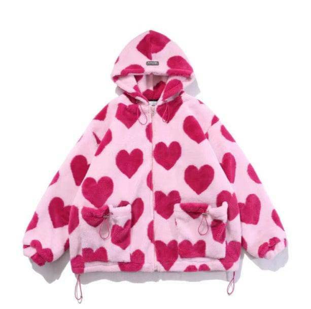 Pink Sweetheart Jacket - Y2K Fashion Essential for Trendy Outfits