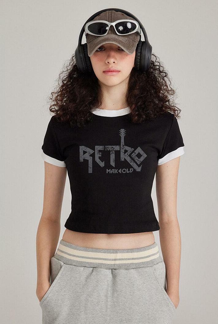 Retro Y2K Fashion Tee: Vintage 2000s Style for Trendy Outfits