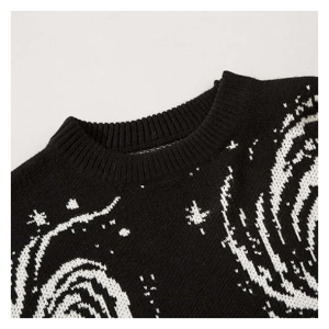 Starry Sky Sweater - Y2K Fashion Essential for 2000s Style Lovers