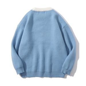 Sweet Vibes Y2K Sweater: Embrace 2000s Fashion with Cozy Style