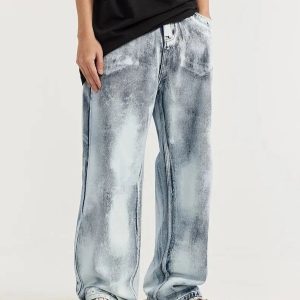 Trendy Acid Wash Jeans: Embrace Y2K Fashion & 2000s Style Vibes