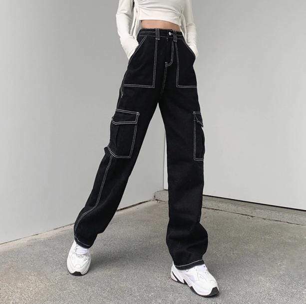 Trendy Aesthetic Baggy Jeans for Y2K Fashion Lovers - 2000s Style