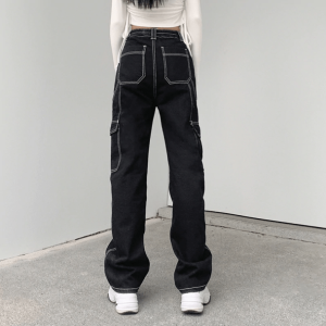 Trendy Aesthetic Baggy Jeans for Y2K Fashion Lovers - 2000s Style