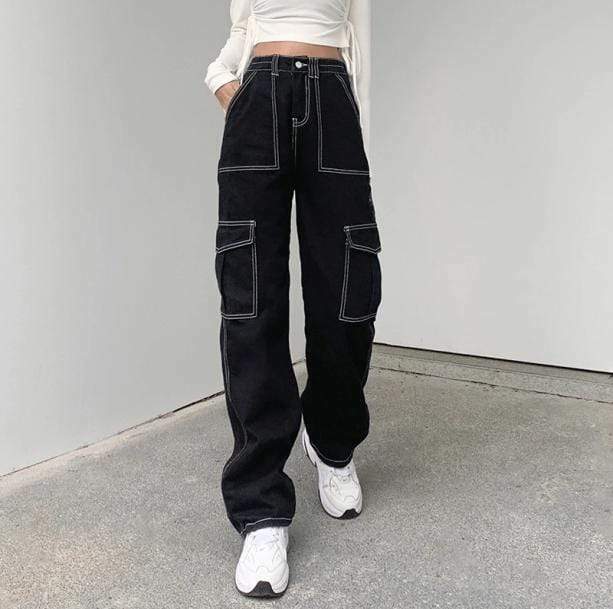 Trendy Aesthetic Baggy Jeans for Y2K Fashion Lovers - 2000s Style