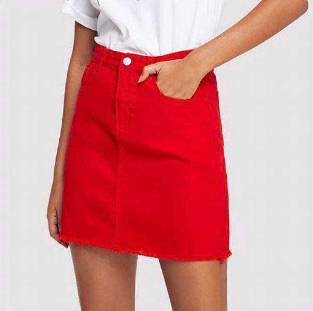 Trendy Red Mini Skirt - Y2K Fashion Essential for 2000s Style Lovers