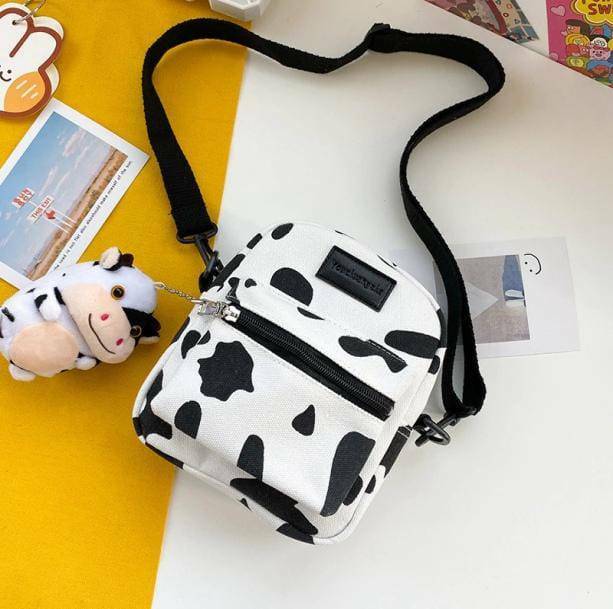 Trendy Y2K Fashion Crazy Cow Bag - Iconic 2000s Style Accessory