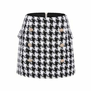 Trendy Y2K Mini Skirt - Embrace 2000s Fashion with Chic Style