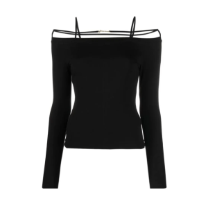 Trendy Y2K Off Shoulder Long Sleeve Top - 2000s Fashion Essential