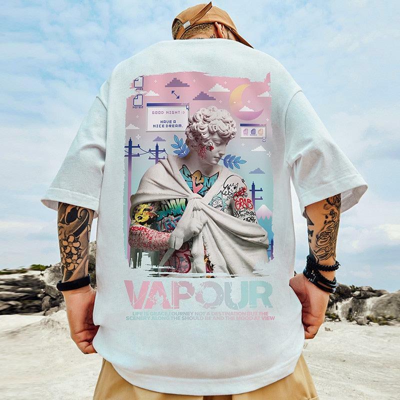 Vapour Aesthetic Tee - Y2K Fashion Essential for Trendy Outfits