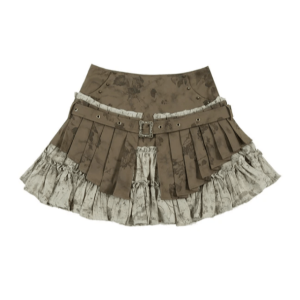 Woodland Mini Skirt - Y2K Fashion Essential for 2000s Style Lovers