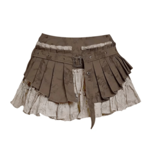 Woodland Mini Skirt - Y2K Fashion Essential for 2000s Style Lovers