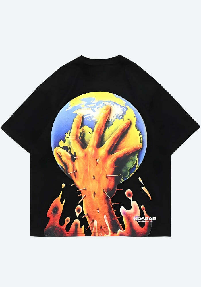 World Has Changed Y2K Graphic Tee - Embrace 2000s Fashion Aesthetic