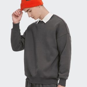 Y2K Aesthetic Candy Basic Sweatshirt - Trendy 2000s Style Top