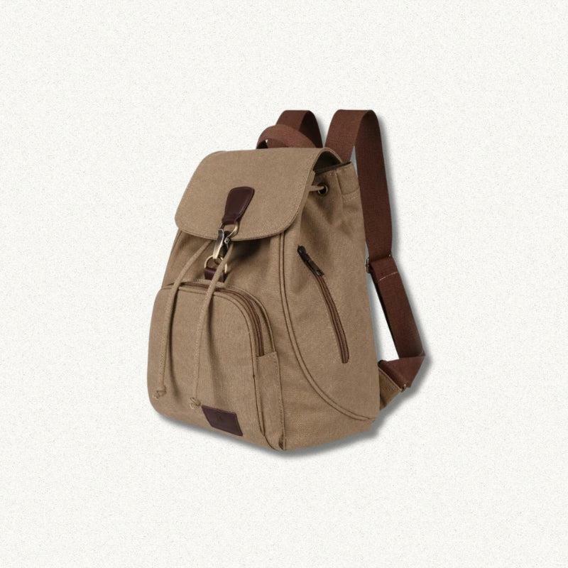 Y2K Aesthetic Canvas Backpack - Trendy 2000s Fashion Essential