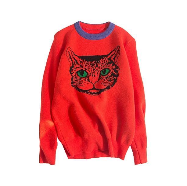 Y2K Aesthetic Cat Sweater - Trendy 2000s Style for Unique Outfits