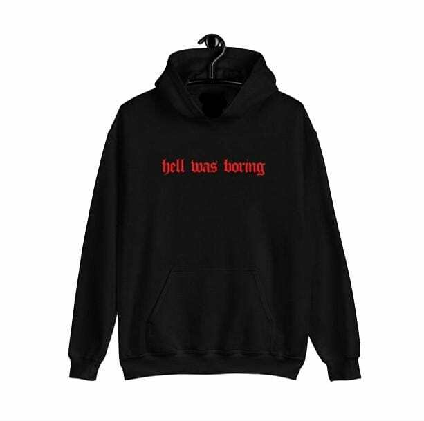 Y2K Aesthetic Hell Was Boring Hoodie - Trendy 2000s Fashion Statement