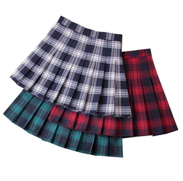 Y2K Aesthetic Plaid Skirt - Trendy 2000s Fashion for Stylish Outfits