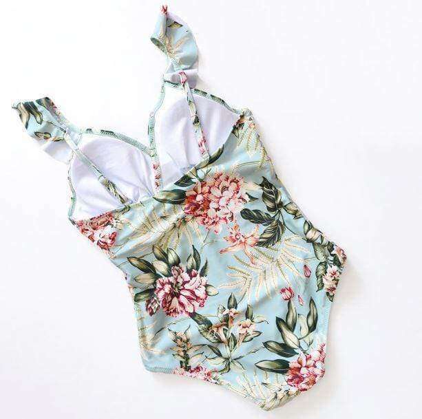 Y2K Aesthetic Vintage Flowers Swimwear - 2000s Style Beachwear