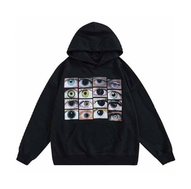 Y2K Aesthetic Weirdcore Hoodie - Retro 2000s Fashion Statement