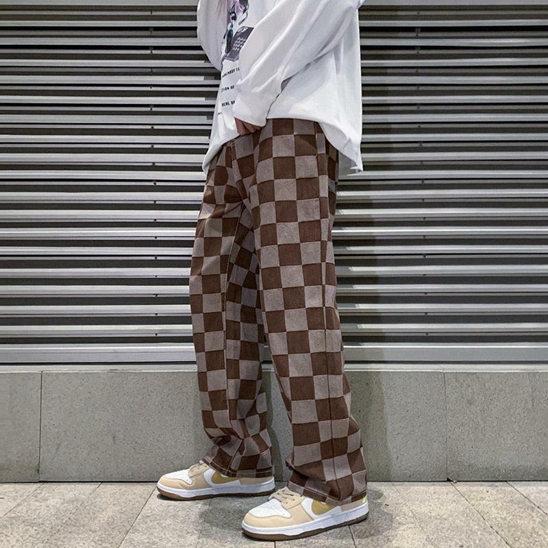 Y2K Checkered Pants: Trendy 2000s Style for a Retro Aesthetic