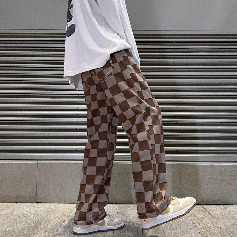 Y2K Checkered Pants: Trendy 2000s Style for a Retro Aesthetic