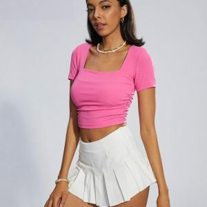 Y2K Fashion Barbie Crop Top - Trendy 2000s Style for Iconic Looks