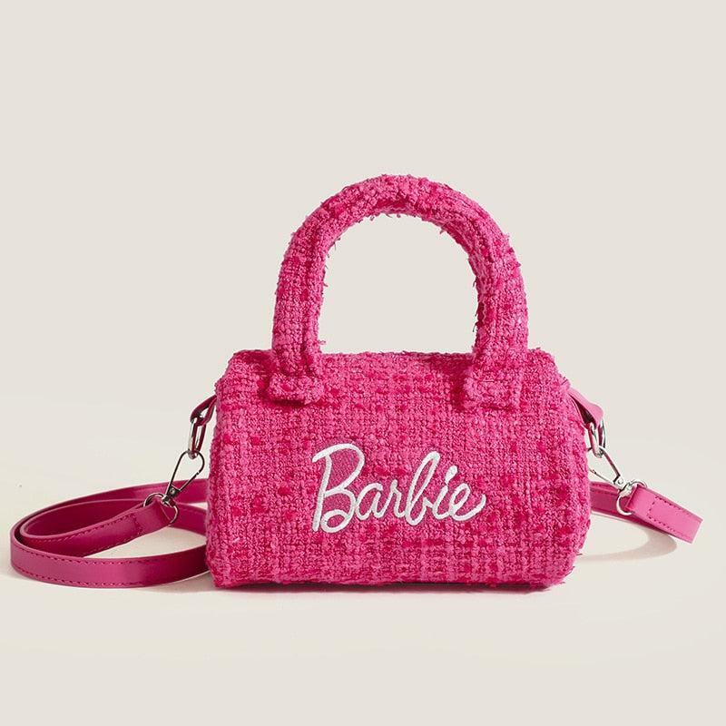 Y2K Fashion Barbie Shoulder Strap Handbag - Trendy 2000s Style Accessory