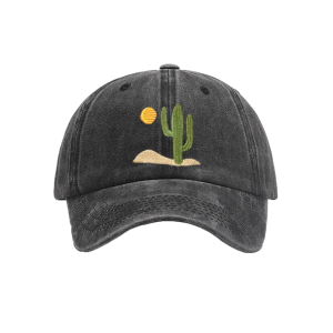 Y2K Fashion Cactus Baseball Cap - Trendy 2000s Style Accessory