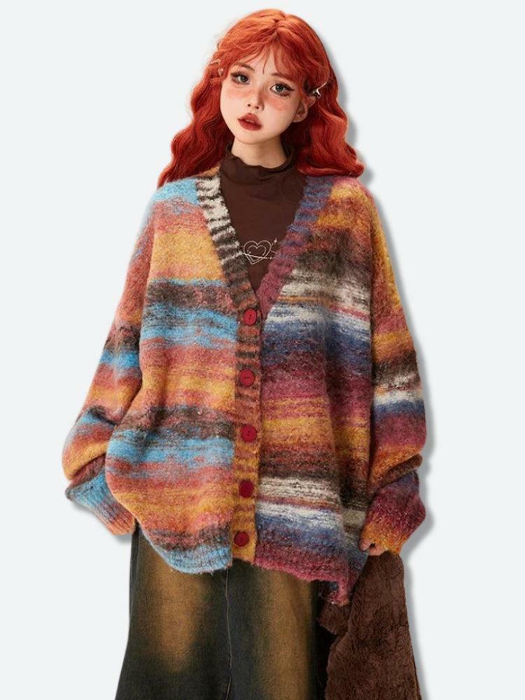 Y2K Fashion Fairy Grunge Cardigan - 2000s Style Aesthetic Layering Piece