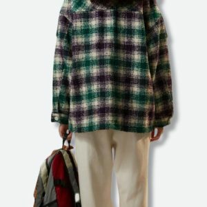 Y2K Fashion Flannel Shirt Jacket: Trendy 2000s Style for Every Occasion