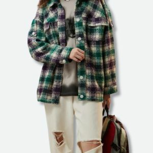 Y2K Fashion Flannel Shirt Jacket: Trendy 2000s Style for Every Occasion