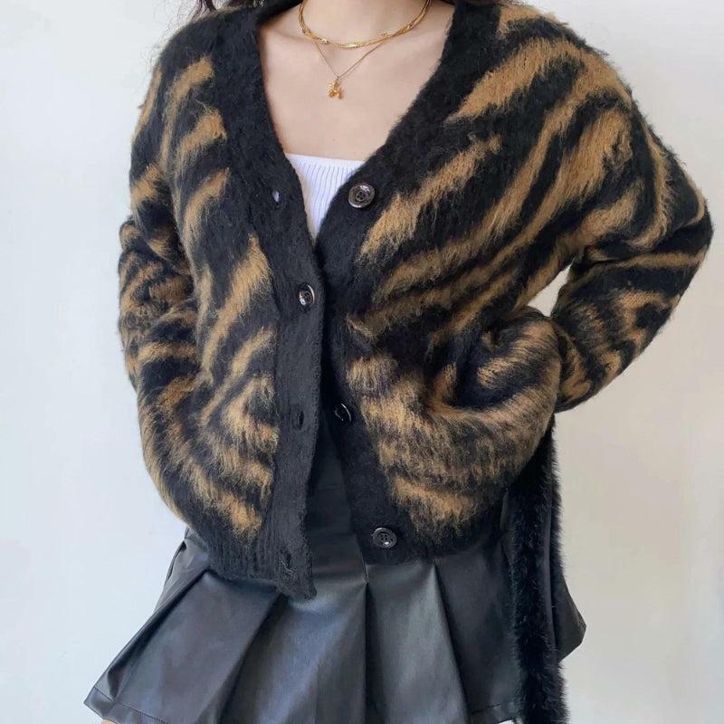 Y2K Fashion Fuzzy Cardigan: Trendy 2000s Style for Effortless Outfits