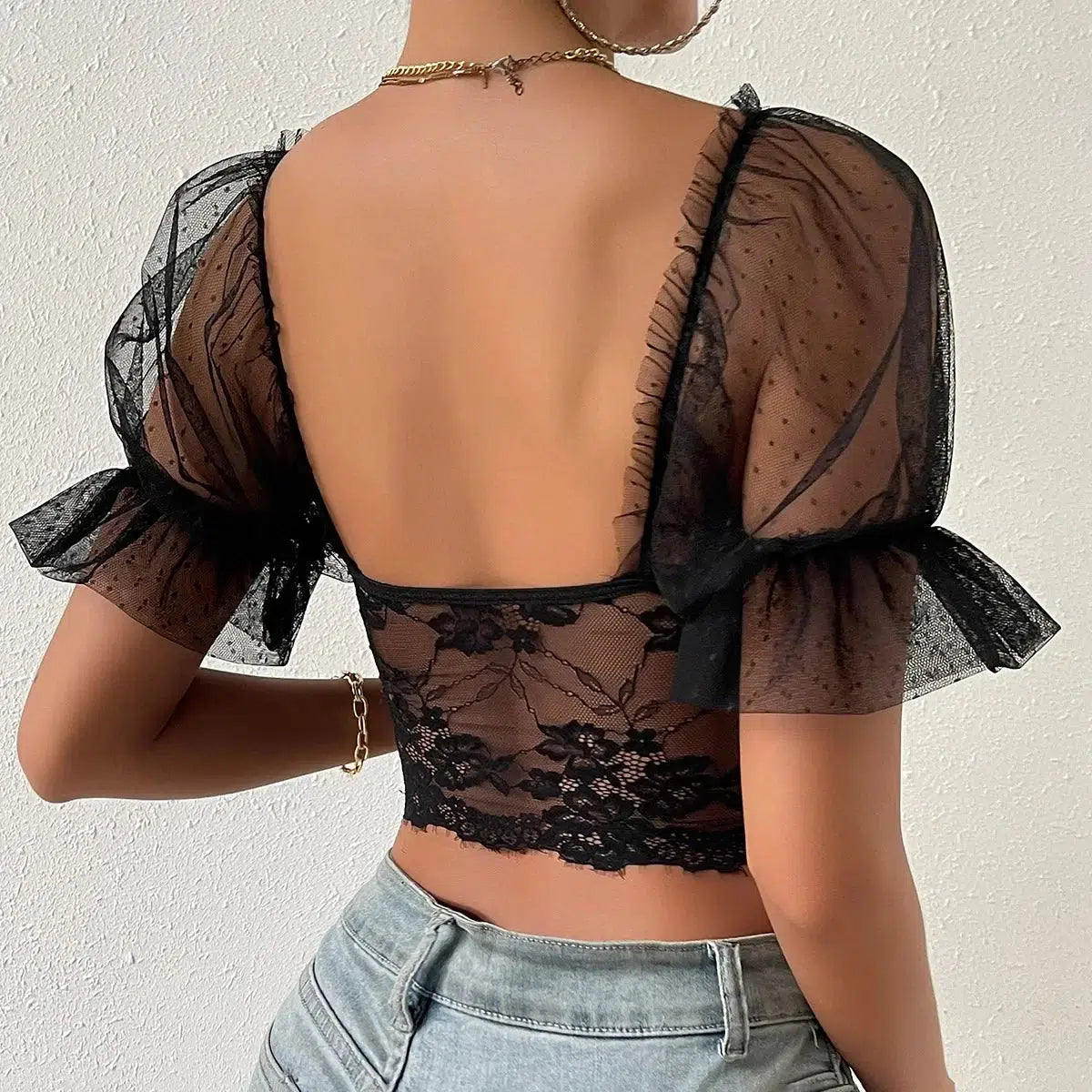 Y2K Fashion Lace Bustier Top - Trendy 2000s Style for Modern Outfits