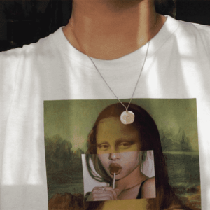 Y2K Fashion Mona Lisa T-Shirt: Iconic 2000s Style & Aesthetic Top