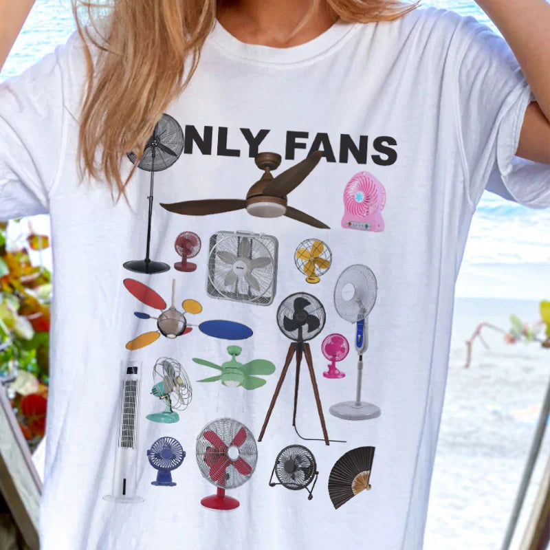 Y2K Fashion Only Fans Tee: Trendy 2000s Style for Bold Outfits