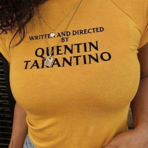 Y2K Fashion Quentin Tarantino T-Shirt - Iconic 2000s Style Tee