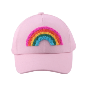 Y2K Fashion Rainbow Plush Baseball Cap - Trendy 2000s Style Accessory