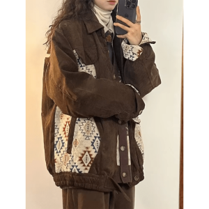 Y2K Fashion Retro Fall Jacket: Embrace 2000s Style with Trendy Vibes