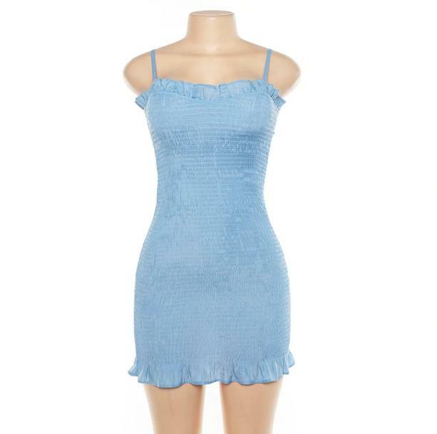 Y2K Fashion Summer Club Dress - Trendy 2000s Style for Fun Nights Out